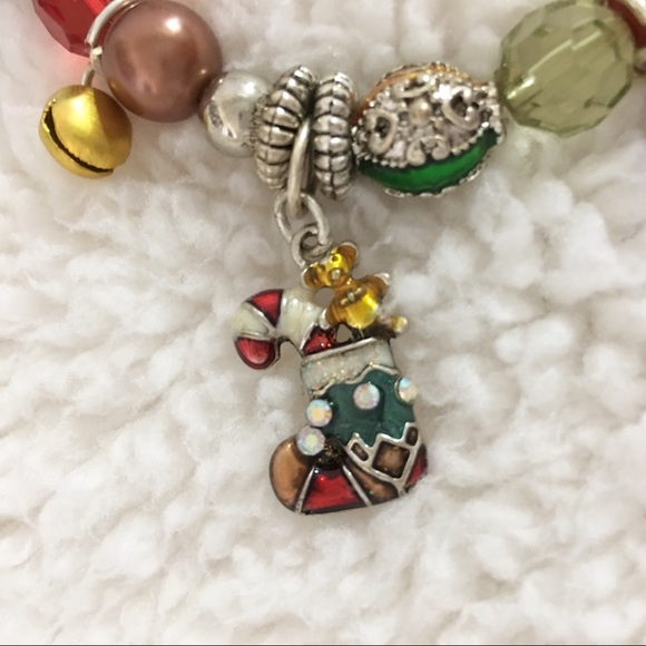 Holiday Christmas Bracelets Pin Set of 3 Enamel - Picture 4 of 8